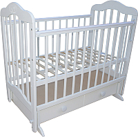 Детская кроватка Мой Малыш 3 (белый) - 