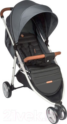 Детская прогулочная коляска Happy Baby Ultima V2 (серый)