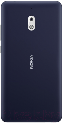 Смартфон Nokia 2.1 / TA-1080 (синий/серебристый)