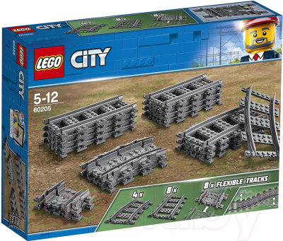 Конструктор Lego City Рельсы 60205
