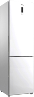 Холодильник с морозильником Korting KNFC 62017 W - 