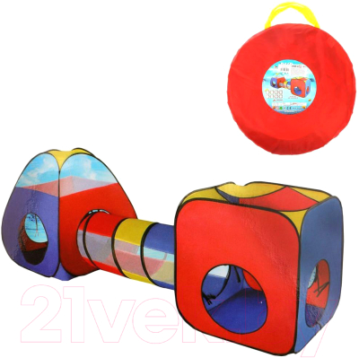 Детская игровая палатка Наша игрушка С туннелем / 985-Q62