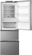 Миниатюра изображения товара Холодильник с морозильником Korting KNFF 61889 X