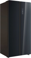 Холодильник с морозильником Korting KNFS 91797 GN - 