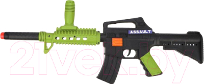 

Автомат игрушечный Наша игрушка, С механической трещоткой / 8021A