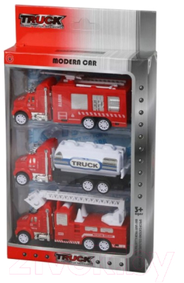 Набор игрушечных автомобилей Наша игрушка Пожарные машины / 993-10