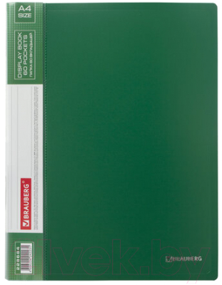 Папка для бумаг Brauberg 228684 (зеленый)