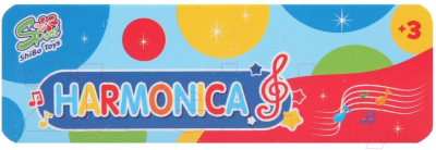 Изображение товара Музыкальная игрушка Наша игрушка Губная гармошка / 9810L