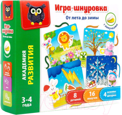 

Развивающая игра Vladi Toys, От лета до зимы / VT5303-05