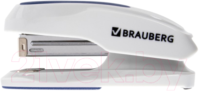 Степлер Brauberg Extra / 229087 (серый/синий)