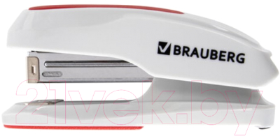 Степлер Brauberg Extra / 229088 (серый/красный)