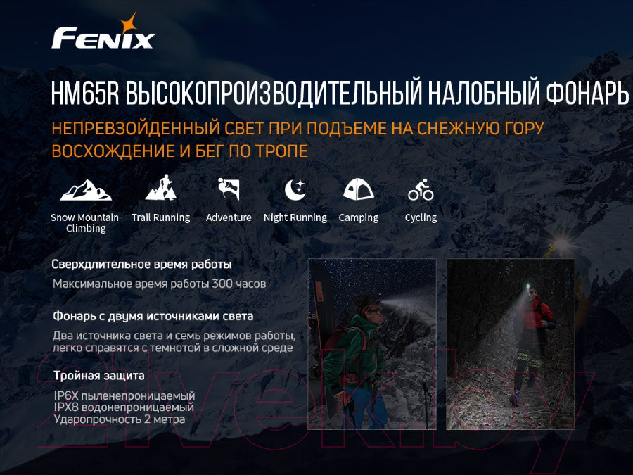 Фонарь Fenix Light HM65R — фото 3