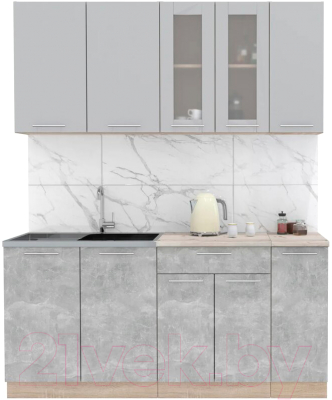 

Готовая кухня Интерлиния, Мила 17