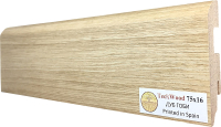 

Плинтус Teckwood, МДФ 75x16x2150