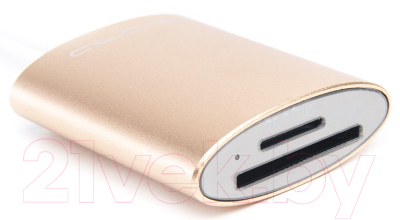 Адаптер Atom USB Type-C 3.1 - MicroSD/TF (золотой)