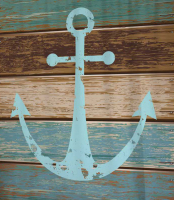 

Шторка-занавеска для ванны JoyArty, Потертый якорь на досках / sc_3445