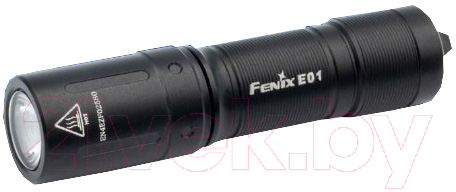 Фонарь Fenix Light E01V20BLK