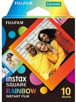 Фотопленка Fujifilm Instax Square Rainbow (10шт)