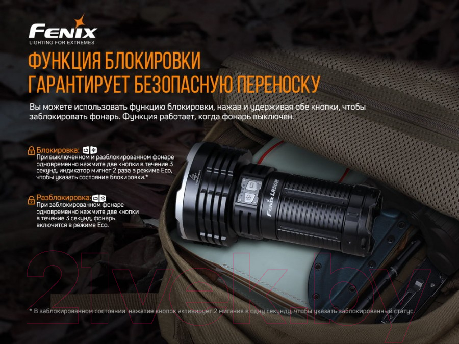 Фонарь Fenix Light LR50R