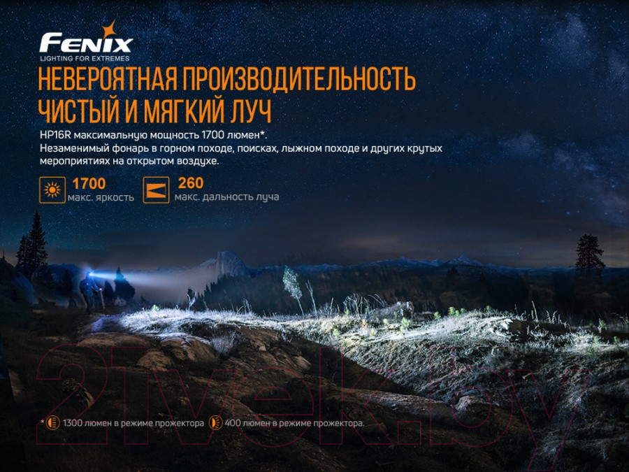 Фонарь Fenix Light HP16R