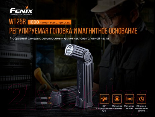 Фонарь Fenix Light WT25R