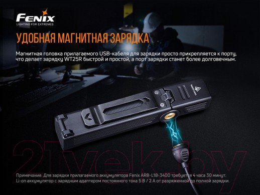 Фонарь Fenix Light WT25R