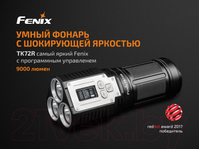 Фонарь Fenix Light TK72R