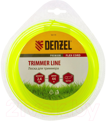 Изображение товара Леска для триммера Denzel 96119