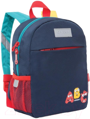 Детский рюкзак Grizzly RK-077-21 (темно-синий)