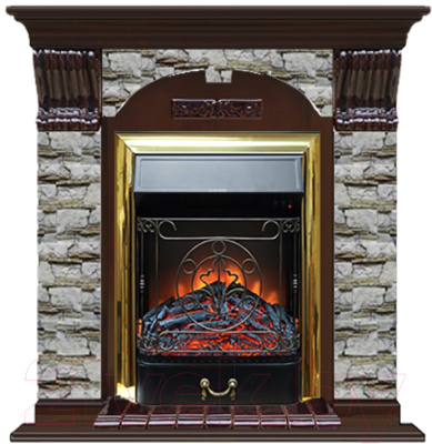 

Каминокомплект Glenrich, Арочный Majestic Brass