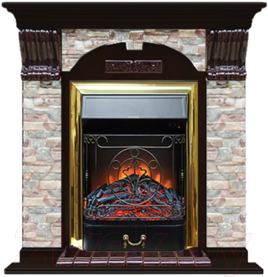 

Каминокомплект Glenrich, Арочный Majestic Brass