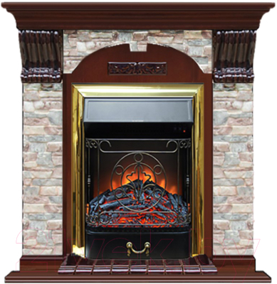 

Каминокомплект Glenrich, Арочный Majestic Brass