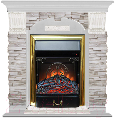 

Каминокомплект Glenrich, Арочный Majestic Brass