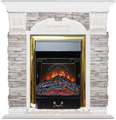 

Каминокомплект Glenrich, Арочный Majestic Brass