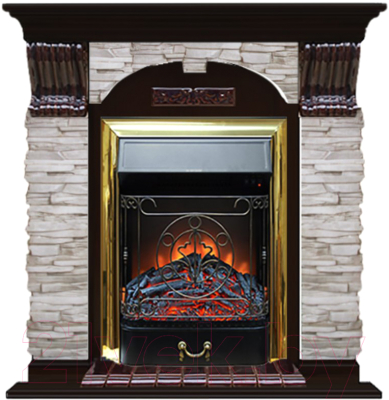 

Каминокомплект Glenrich, Арочный Majestic Brass