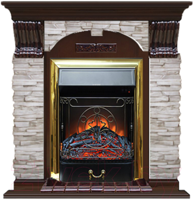 

Каминокомплект Glenrich, Арочный Majestic Brass
