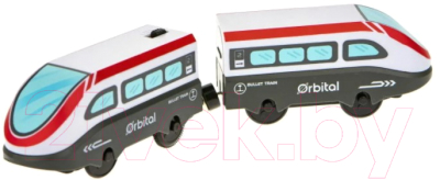 

Поезд игрушечный 1Toy, InterCity Express Скорый электропоезд Локомотив / Т20825
