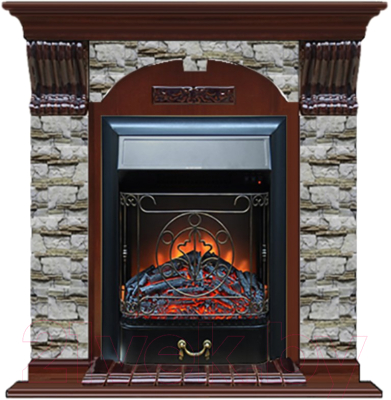 

Каминокомплект Glenrich, Арочный Majestic Black