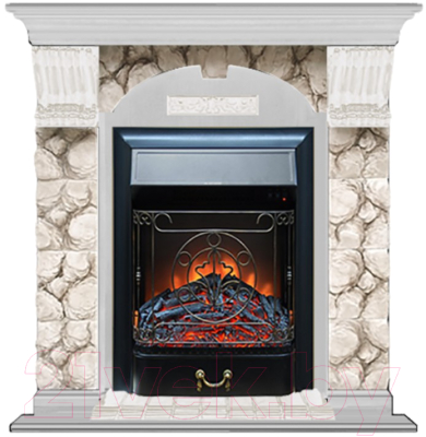 

Каминокомплект Glenrich, Арочный Majestic Black