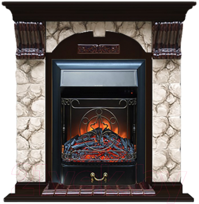 

Каминокомплект Glenrich, Арочный Majestic Black