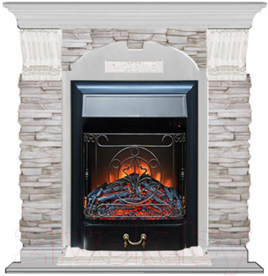 

Каминокомплект Glenrich, Арочный Majestic Black