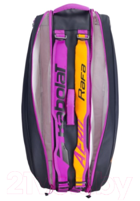 Изображение товара Спортивная сумка Babolat Rh6 Pure Aero Rafa / 751216-363 (черный/оранжевый/фиолетовый)