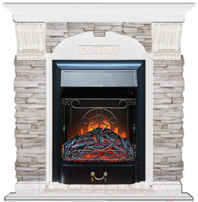 

Каминокомплект Glenrich, Арочный Majestic Black