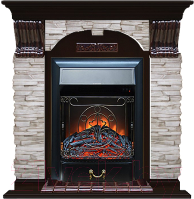 

Каминокомплект Glenrich, Арочный Majestic Black