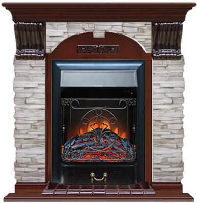 

Каминокомплект Glenrich, Арочный Majestic Black