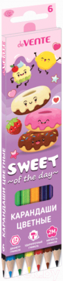 

Набор цветных карандашей deVente, Ассорти, Sweet / 5021101