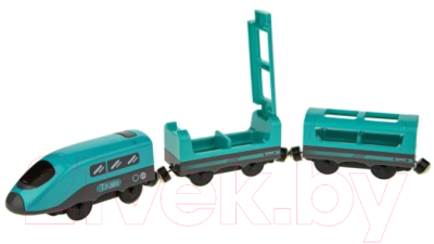 Поезд игрушечный 1Toy InterCity Express электропоезд Межгород / Т20827