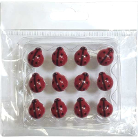 

Кнопки канцелярские deVente, Lady Birds / 4132102