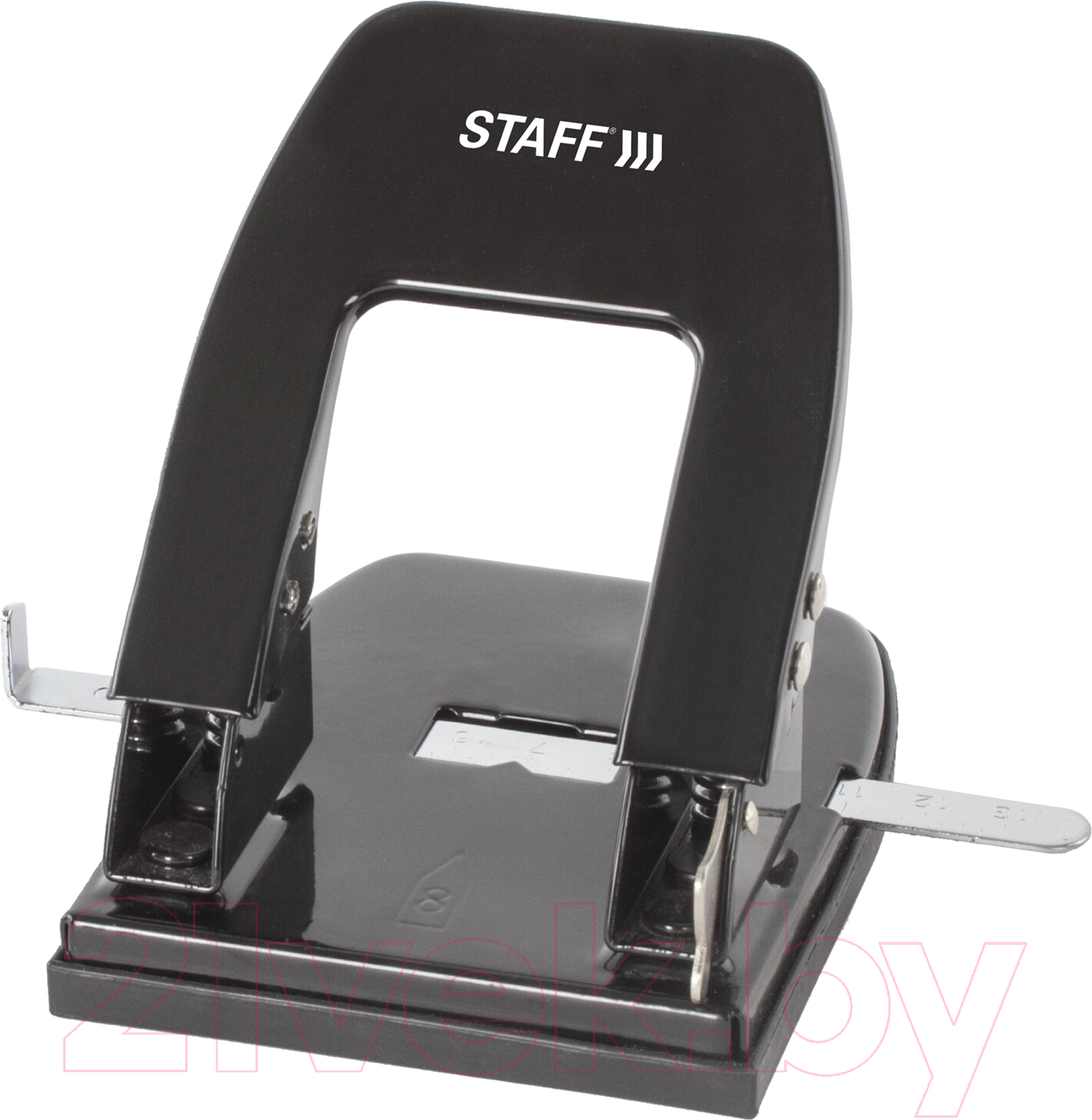 Дырокол Staff Manager / 224650 (черный)