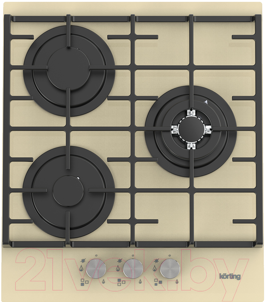 Газовая варочная панель Korting HGG 4825 CTB